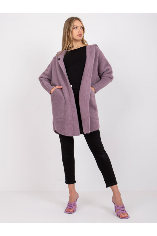 Carolyn šviesiai violetinis alpakos...