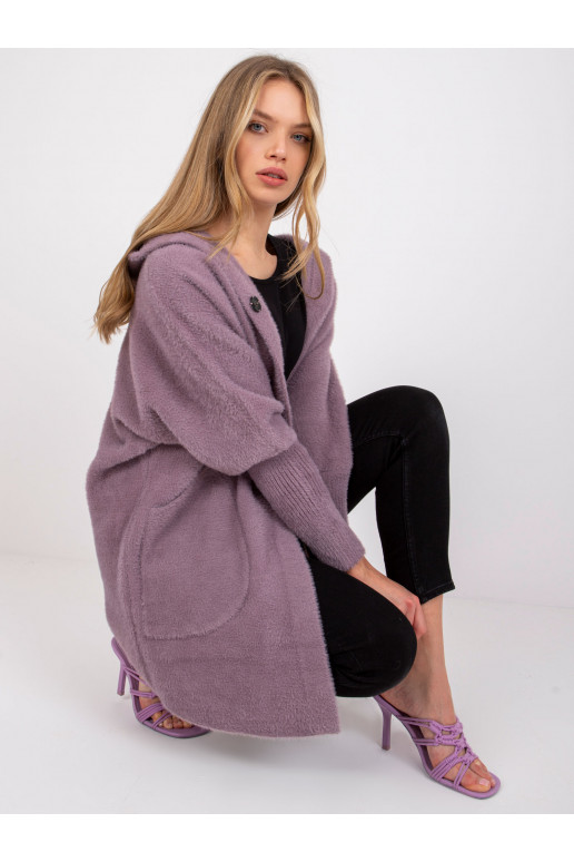 Carolyn šviesiai violetinis alpakos...