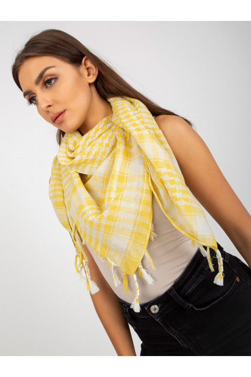 Šviesiai geltonai baltas arafatkos...