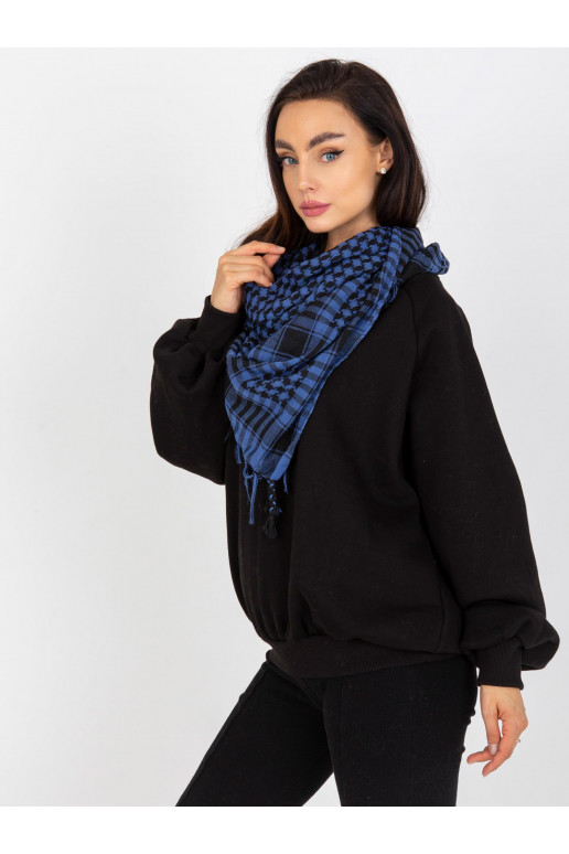 Tamsiai mėlyna-juoda arafatka stropas...