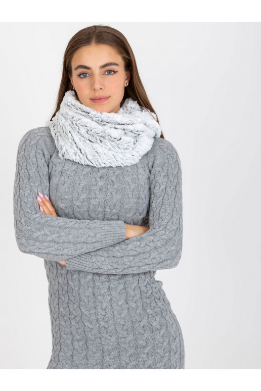 Baltas ir juodas šiltas dirbtinio...