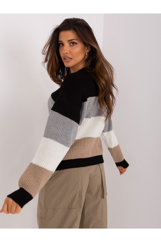 Megztinis-BA-SW-8024.57P-juodas-smėli...