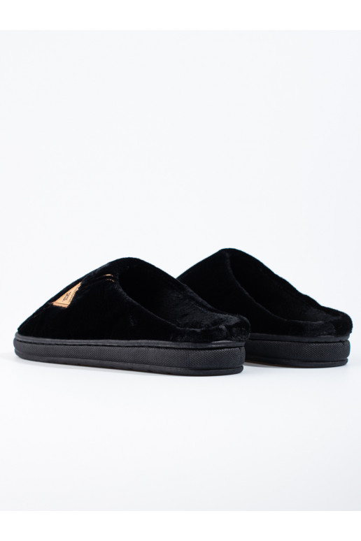 šilti juodos spalvos vyriškos šlepetės Shelovet