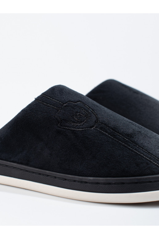  juodos spalvos vyriškos šlepetės Shelovet