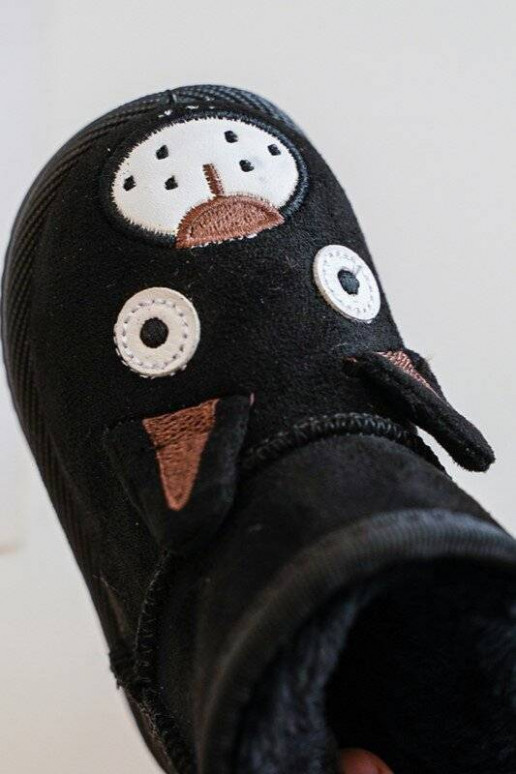 Šilti vaikiški žieminiai batai juodos... Šilti vaikiški žieminiai batai juodos...