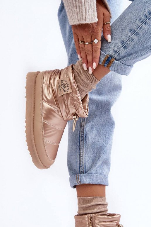 Šilti sniego batai Lee Cooper smėlio... Šilti sniego batai Lee Cooper smėlio...