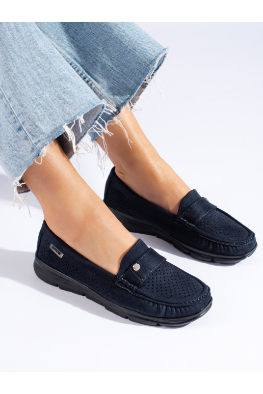 Moteriški mokasinai Shelovet  mėlynos spalvos