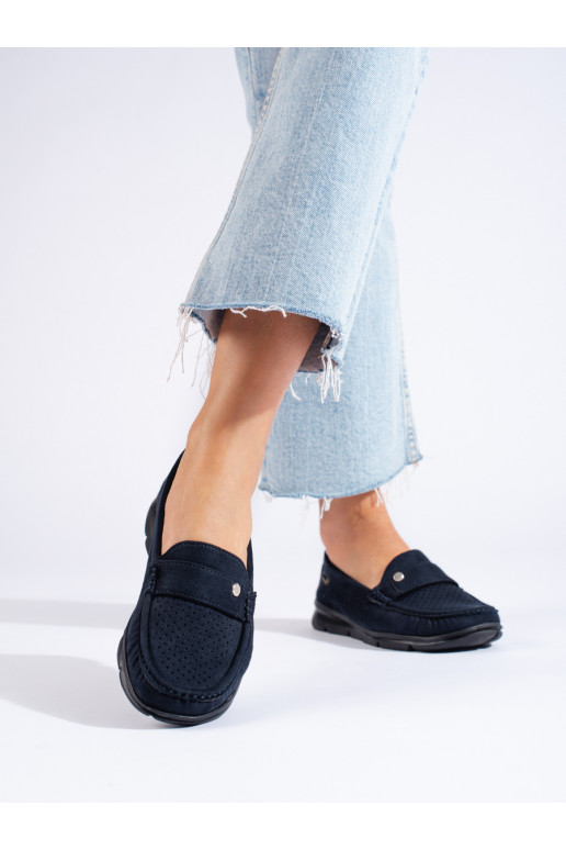 Moteriški mokasinai Shelovet  mėlynos spalvos