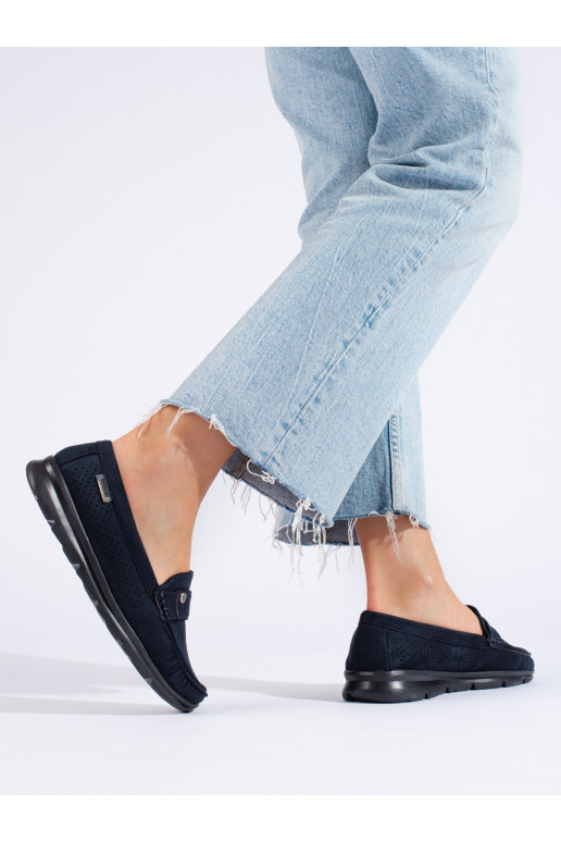 Moteriški mokasinai Shelovet  mėlynos spalvos