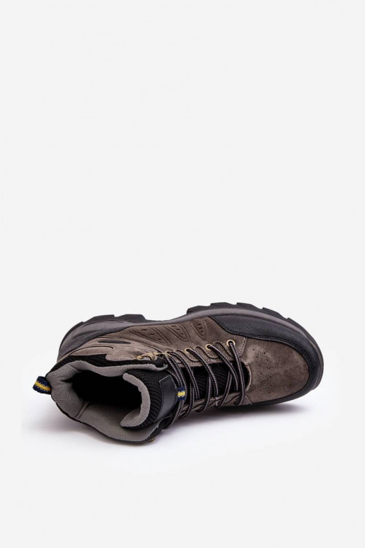 Vyriški batai pilkos spalvos Fontanoe Vyriški batai pilkos spalvos Fontanoe