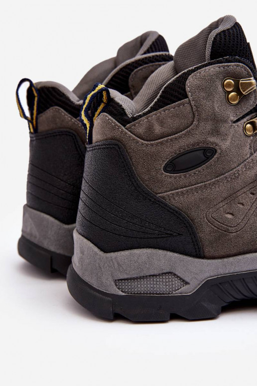 Vyriški batai pilkos spalvos Fontanoe Vyriški batai pilkos spalvos Fontanoe