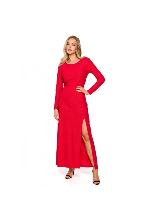 Blizgi vakarinė suknelė raudonos... Blizgi vakarinė suknelė raudonos...