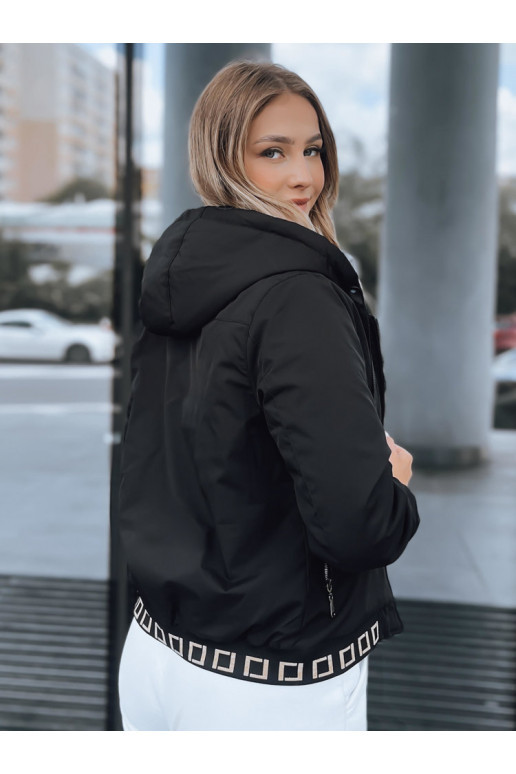 Moteriška striukė bomber su gobtuvu...