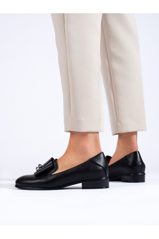 batai su kristaliukais  Potocki juodos spalvos