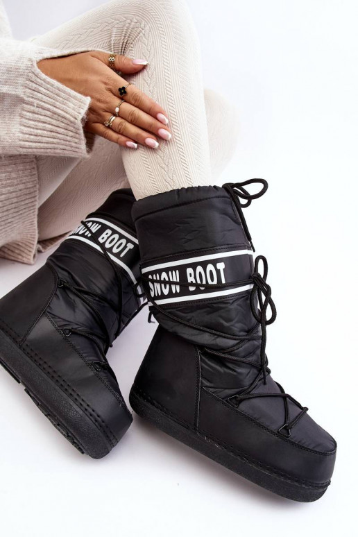 Sniego batai juodos spalvos Venila