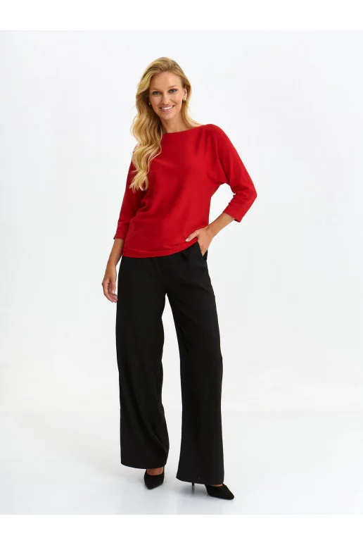 Megztinis raudonos spalvos Top Secret