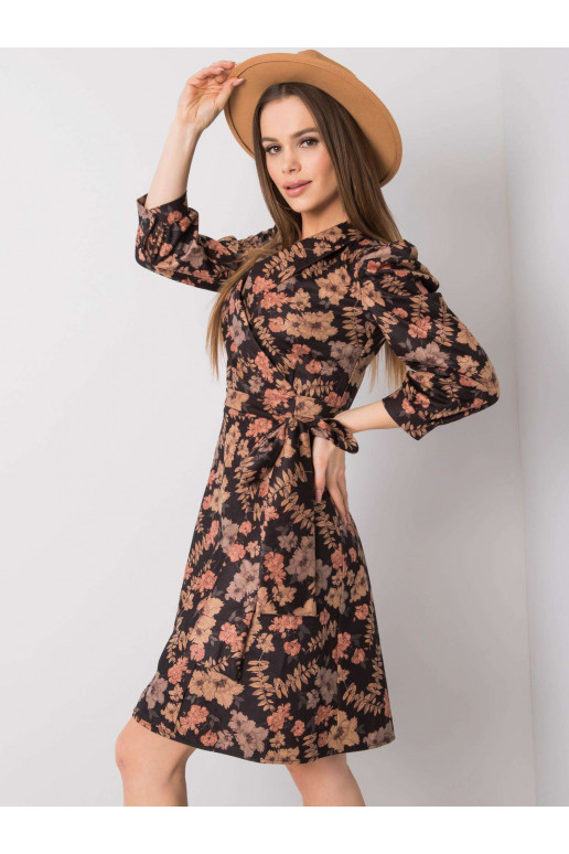 Gėlių rašto suknelė su dirželiu  Eloise Gėlių rašto suknelė su dirželiu  Eloise