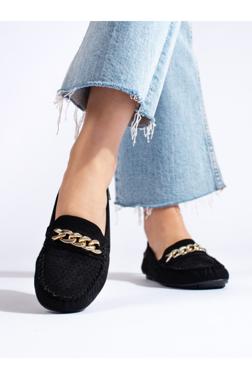 su aužūro elementais  mokasinai su dekoratyvine grandinėle shelovet  su aužūro elementais  mokasinai su dekoratyvine grandinėle shelovet