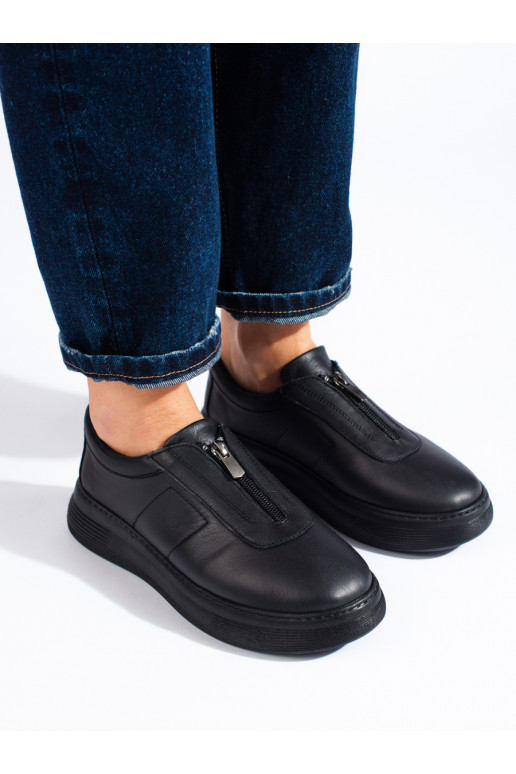 Juodos spalvos   moteriški pusbačiai T.Sokolski