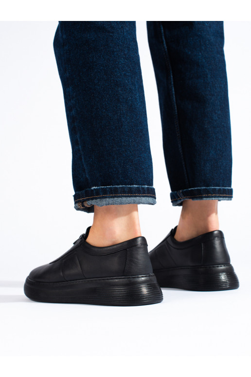 Juodos spalvos   moteriški pusbačiai T.Sokolski