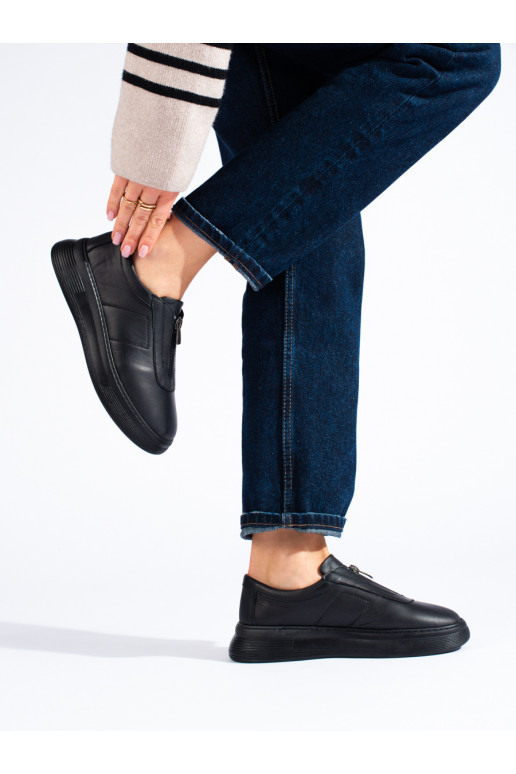 Juodos spalvos   moteriški pusbačiai T.Sokolski