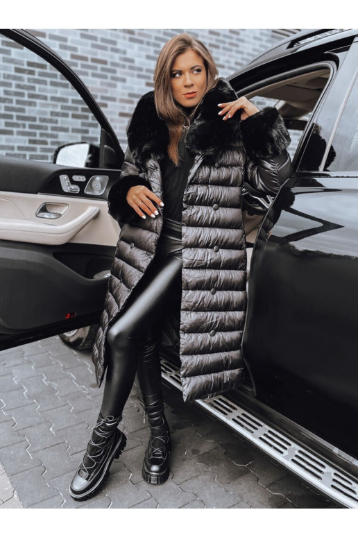 Moteriškas dygsniuotas žieminis...