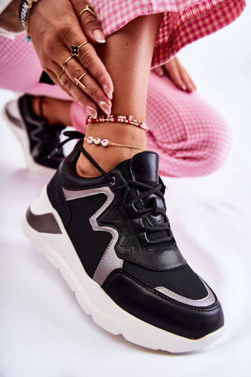 Sneakers modelio batai juodos spalvos...