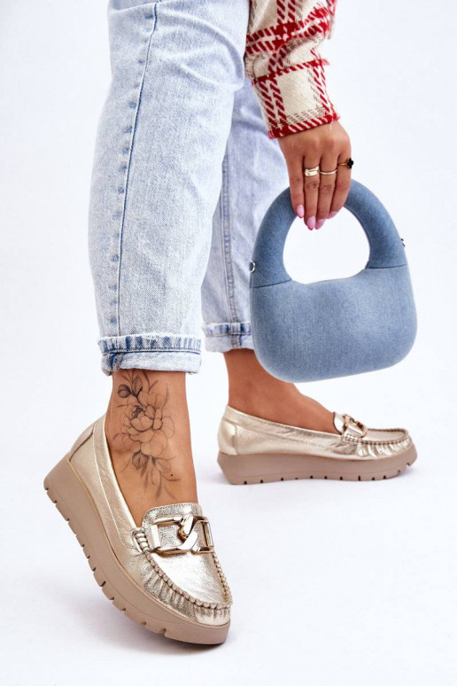 Mokasinai su platforma su ornamentais... Mokasinai su platforma su ornamentais...