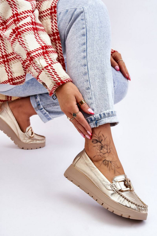 Mokasinai su platforma su ornamentais... Mokasinai su platforma su ornamentais...