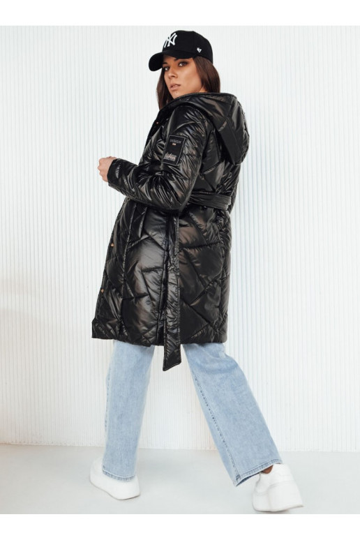 Juodos spalvos moteriškas žieminis...