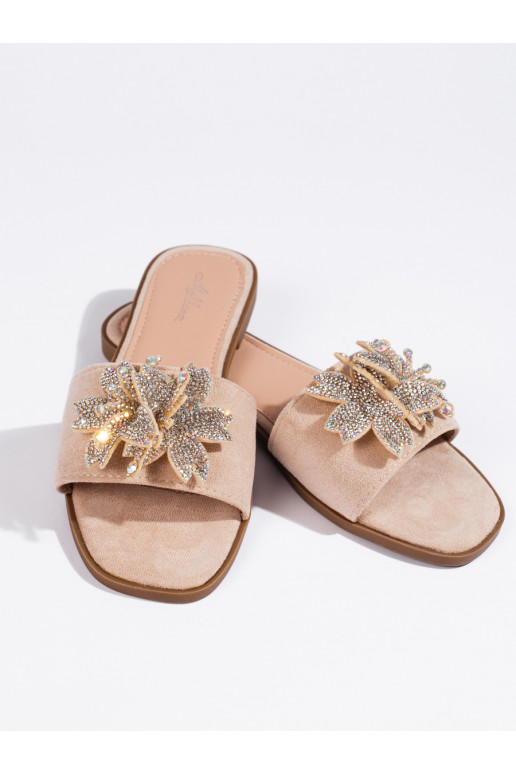 smėlio spalvos Šlepetės   