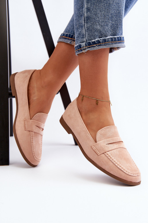 Klasikinio modelio mokasinai rožinės...