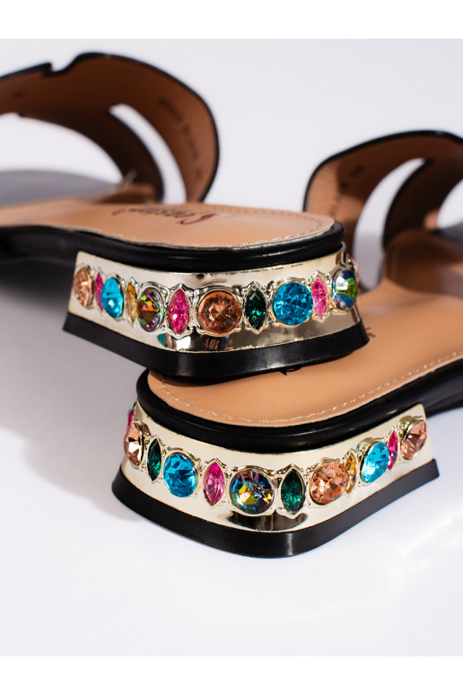 Juodos spalvos Šlepetės   