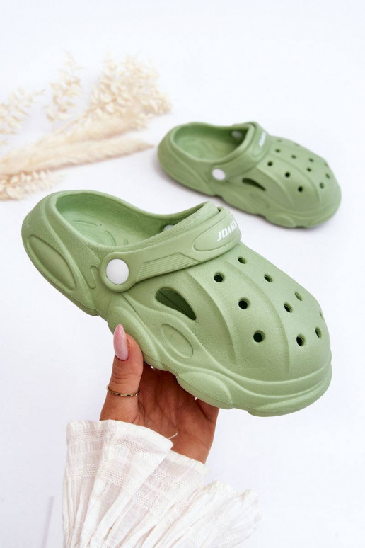 Vaikiškos Crocs tipo šlepetės žalios... Vaikiškos Crocs tipo šlepetės žalios...