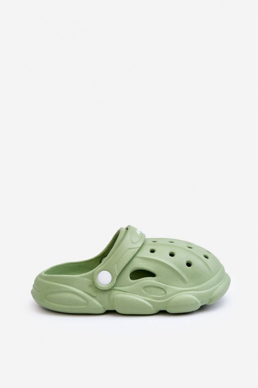 Vaikiškos Crocs tipo šlepetės žalios... Vaikiškos Crocs tipo šlepetės žalios...