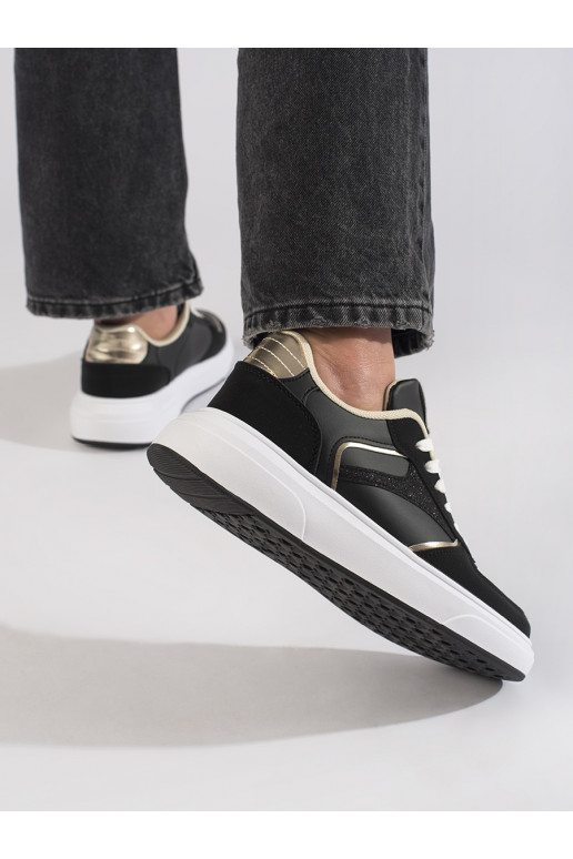 Moteriški laisvalaikio batai juodos spalvos Moteriški laisvalaikio batai juodos spalvos