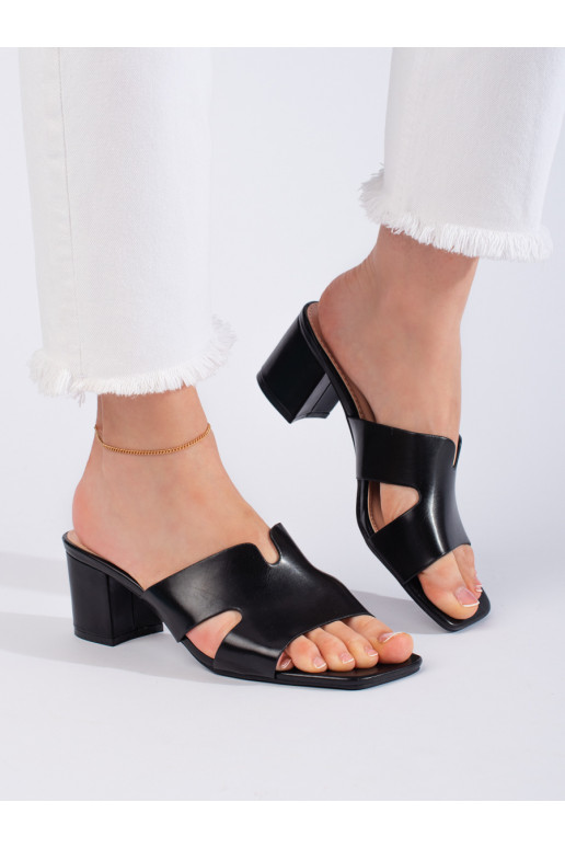 Juodos spalvos Šlepetės   