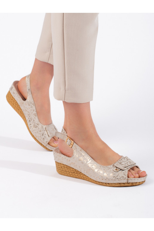 smėlio spalvos sandalai  espadrilės