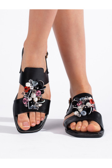 Juodos spalvos  sandalai  2