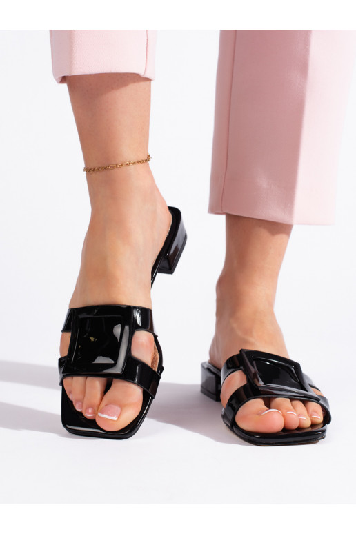  juodos spalvos  Šlepetės  