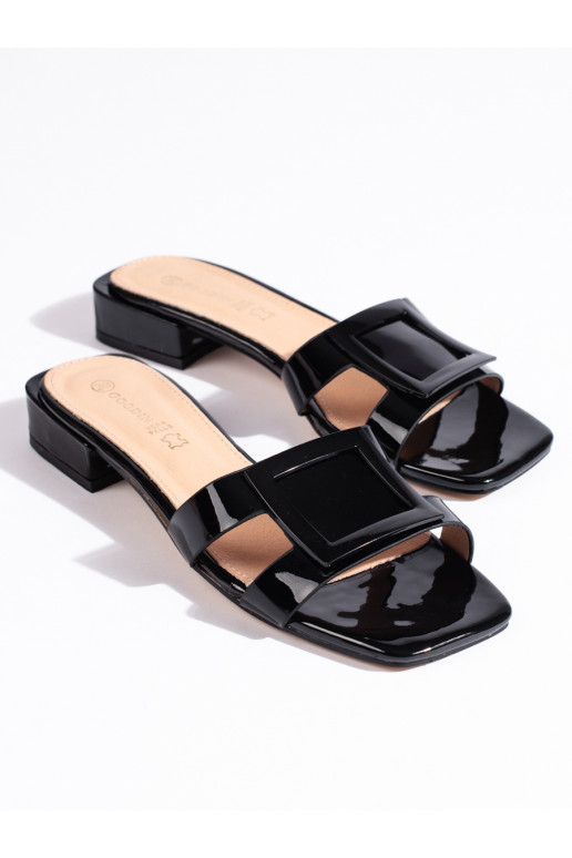  juodos spalvos  Šlepetės  