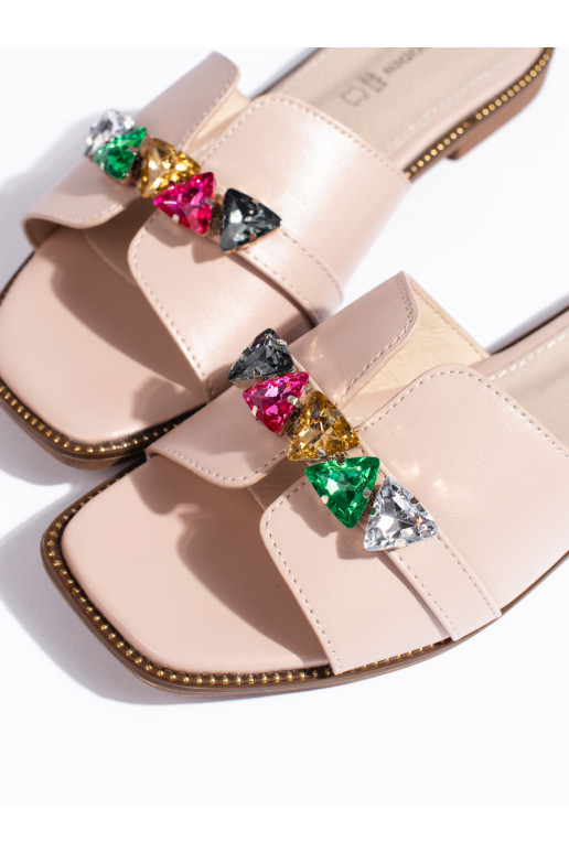 smėlio spalvos Šlepetės   