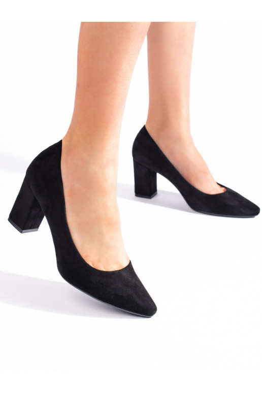  juodos spalvos iš zomšos aukštakulniai Sergio Leone