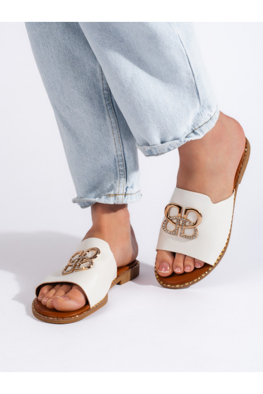  baltos spalvos Šlepetės  