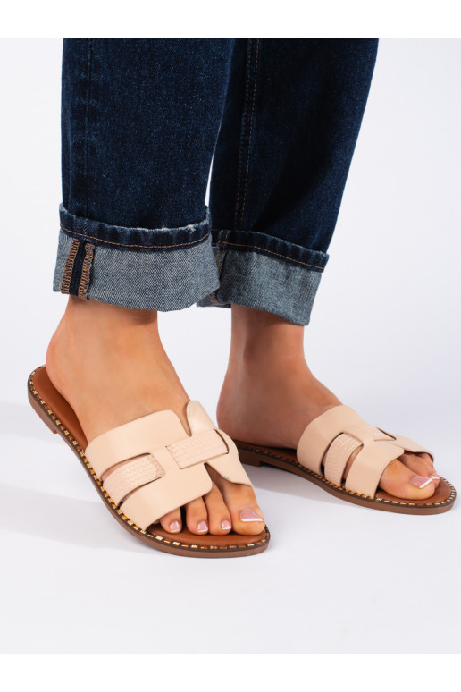 smėlio spalvos   Šlepetės 