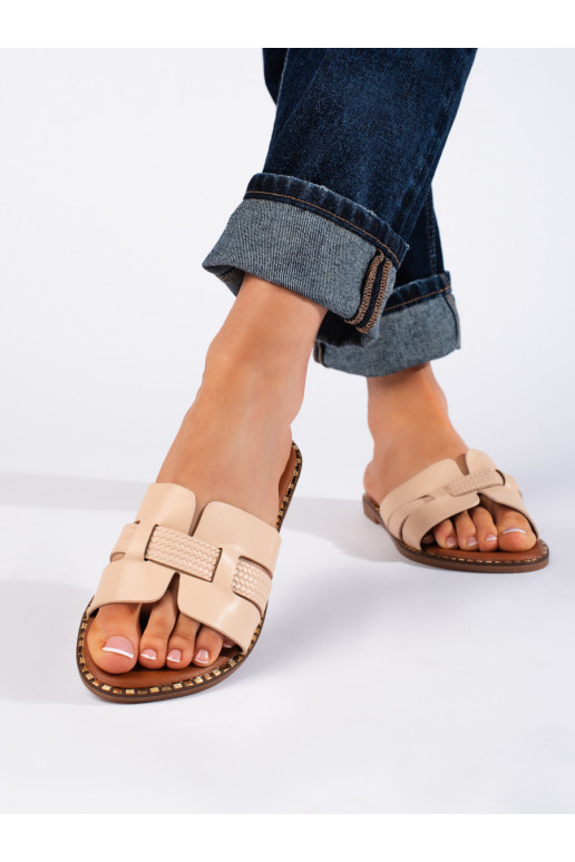 smėlio spalvos   Šlepetės 