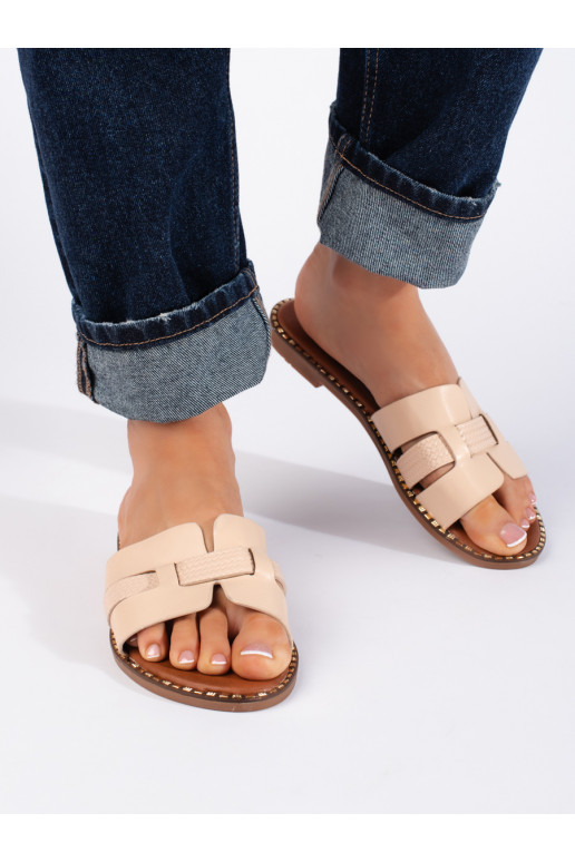 smėlio spalvos   Šlepetės 