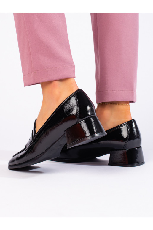 su lako efektu mokasinai juodos spalvos Sergio Leone su lako efektu mokasinai juodos spalvos Sergio Leone