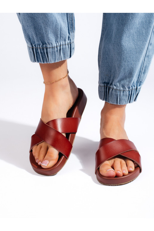 Šlepetės  rudos spalvos Sergio Leone Šlepetės  rudos spalvos Sergio Leone