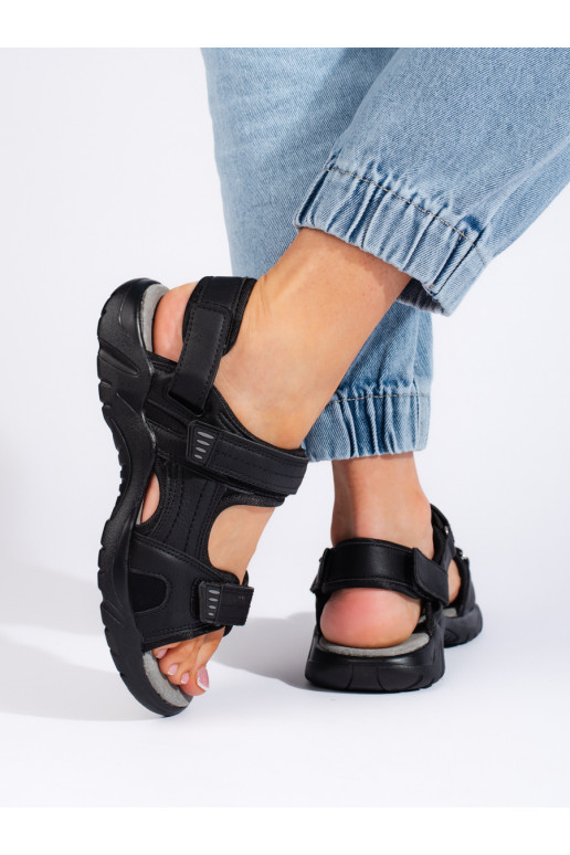 Sportinio stiliaus  sandalai juodos spalvos